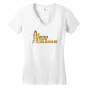 i drink your milkshake Women's V-Neck T-Shirt