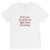 my mother was right V-Neck Tee