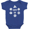 christmas gift carpe dm Baby Bodysuit