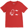 chicken say ciit cit V-Neck Tee
