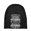 Real Kings Are Born On September 21 Baby Beanies
