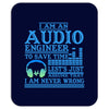 audio engineer tee Mousepad