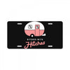 bitches with hitches License Plate