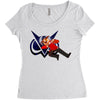 funny gaming Women's Triblend Scoop T-shirt