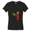 save the princess Women's V-Neck T-Shirt