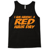 red ginger hair day Tank Top