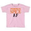 pumpkin spice af Toddler T-shirt