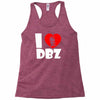 i love dbz  fun  super saiyajin piccolo vegeta dragonball son goku Racerback Tank