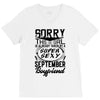 This Girl Is Taken By A Super Sexy September Boyfriend V-Neck Tee