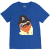 pug in a crew V-Neck Tee
