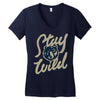 stay wild 2 Women's V-Neck T-Shirt