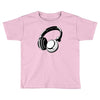 headphones black humor Toddler T-shirt