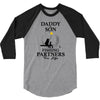 daddy and son fishing partners for life 3/4 Sleeve Shirt