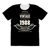 premium vintage 1988 classic perfectly aged limited edition All Over Women's T-shirt