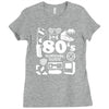 80s survival guide cassette high Ladies Fitted T-Shirt