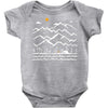 camp fire Baby Onesie