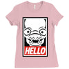 follow me Ladies Fitted T-Shirt