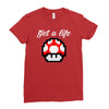 get a life Ladies Fitted T-Shirt