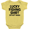 luck fishing Baby Onesie