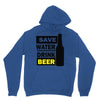 save water drink beer (2) Unisex Hoodie