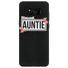 blessed aunitie with flower white color Samsung Galaxy S8