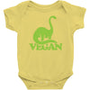 vegan dinosaur best trending Baby Bodysuit