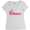 romance in the world Women's Triblend Scoop T-shirt