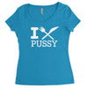 i eat pussy funny sex Women's Triblend Scoop T-shirt