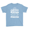 Queens Are Born In September Youth Tee