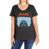 jason jaws Ladies Curvy T-Shirt