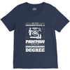 Never Underestimate A Pawpaw With An Engineer Degree V-Neck Tee