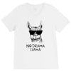 no drama llama V-Neck Tee