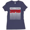 welcome heapy newyear Ladies Fitted T-Shirt