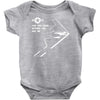stealth bomber air force Baby Onesie