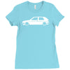 schleifmaschine Ladies Fitted T-Shirt