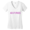 ass of spades Women's V-Neck T-Shirt