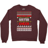 Santa Only Comes Once A Year Sister Is Always Here To Cheer Crewneck Sweatshirt