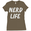 nerd life Ladies Fitted T-Shirt