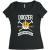 doozer construction co Women's Triblend Scoop T-shirt