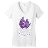 doves in mourning Women's V-Neck T-Shirt