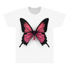 breast cancer butterfly All Over Men's T-shirt
