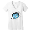 dracula Women's V-Neck T-Shirt