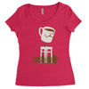 flood Women's Triblend Scoop T-shirt