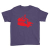 Canada Continent Roots Youth Tee