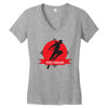 vic ninja Women's V-Neck T-Shirt