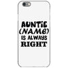 personalised auntie iPhone 6/6s Case