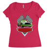chick hicks Women's Triblend Scoop T-shirt