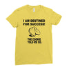 fortune cookie propecy Ladies Fitted T-Shirt