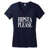 hipsta please Women's V-Neck T-Shirt