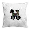 Colorful Cat Throw Pillow